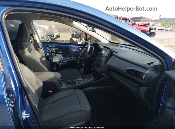 JF2GUABC8SH291515 2025 SUBARU CROSSTREK Blue Widok wnętrza z przodu