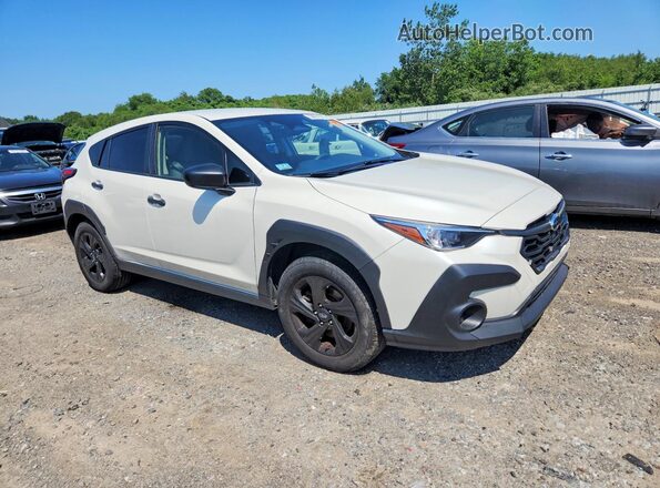 JF2GUABC9R8260123 2024 SUBARU CROSSTREK Белый Передняя правая четверть