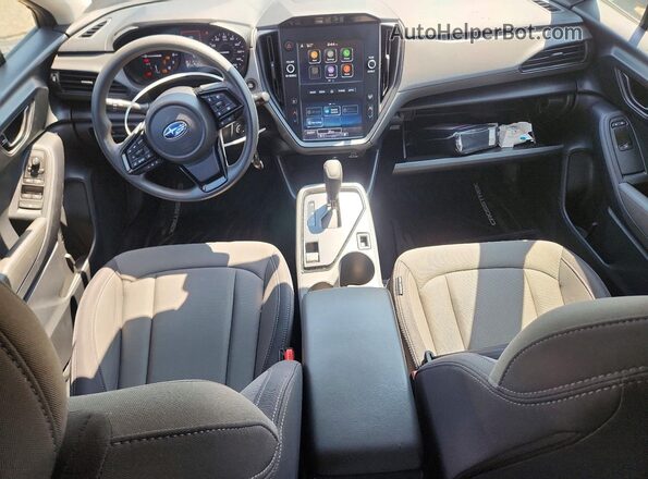 JF2GUABC9R8260123 2024 SUBARU CROSSTREK Белый Вид панели приборов