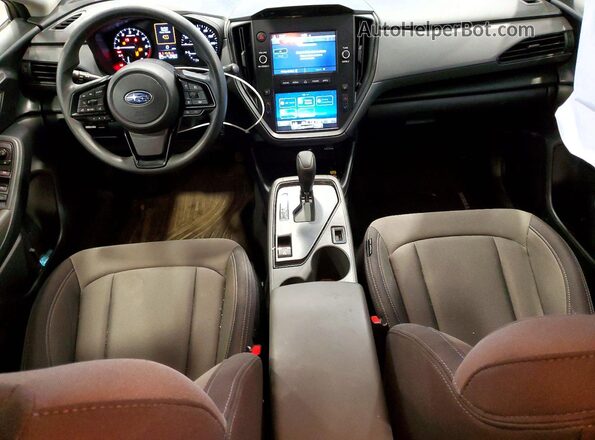 JF2GUABC9S8225040 2025 SUBARU CROSSTREK Silver Dashboard view