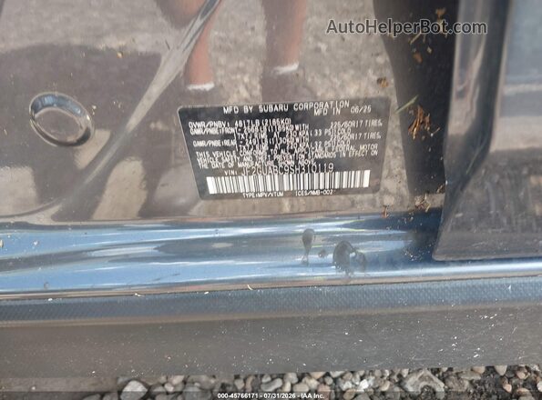 JF2GUABC9SH310119 2025 SUBARU CROSSTREK Gray Widok komory silnika