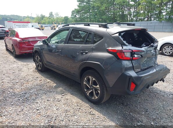 JF2GUADC0R8340942 2024 SUBARU CROSSTREK Gray უკანა მარცხენა