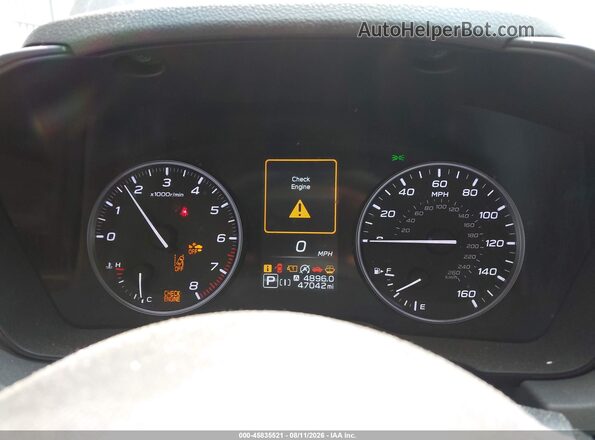 JF2GUADC0R8340942 2024 SUBARU CROSSTREK Gray უკანა სავარძლების ხედი