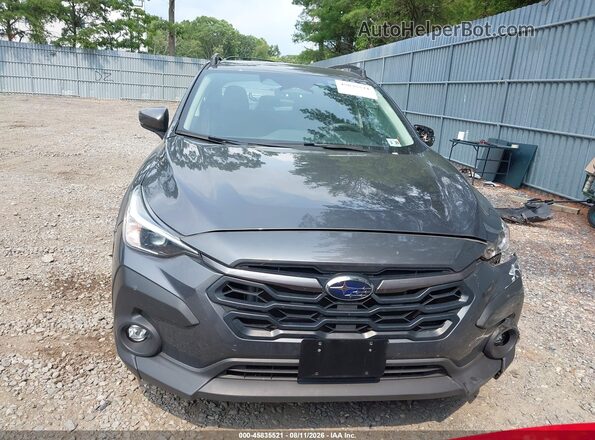 JF2GUADC0R8340942 2024 SUBARU CROSSTREK Gray ხელსაწყოთა პანელის ხედი