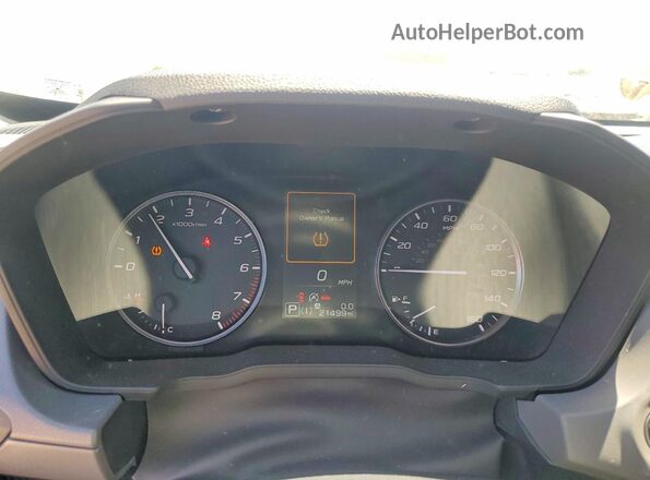 JF2GUADC0R8369843 2024 SUBARU CROSSTREK Black Instrument cluster view
