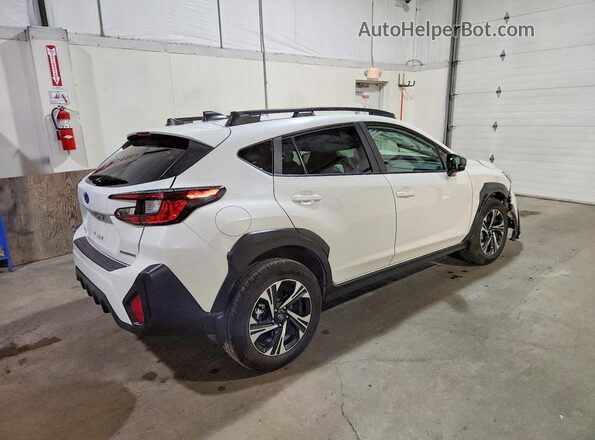 JF2GUADC0R8391664 2024 SUBARU CROSSTREK White უკანა მარჯვენა