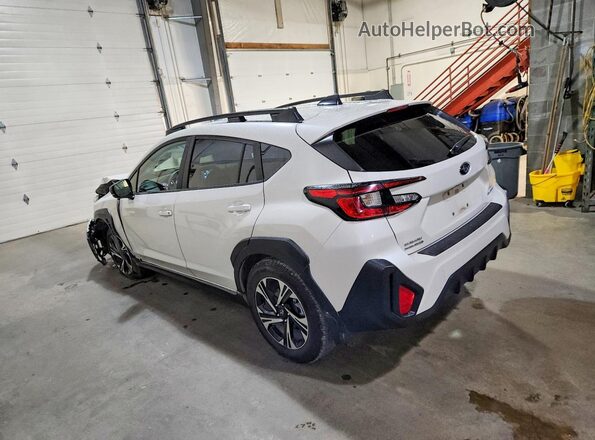 JF2GUADC0R8391664 2024 SUBARU CROSSTREK White უკანა მარცხენა