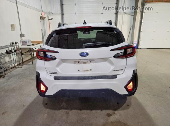 JF2GUADC0R8391664 2024 SUBARU CROSSTREK White უკანა ხედი