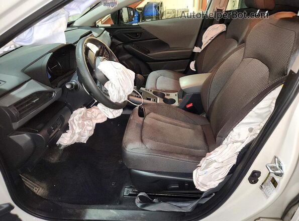 JF2GUADC0R8391664 2024 SUBARU CROSSTREK White წინა სალონის ხედი