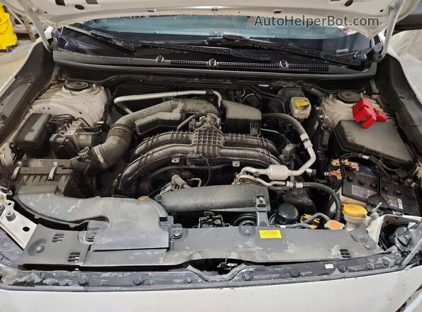 JF2GUADC0R8391664 2024 SUBARU CROSSTREK White ძრავის განყოფილების ხედი