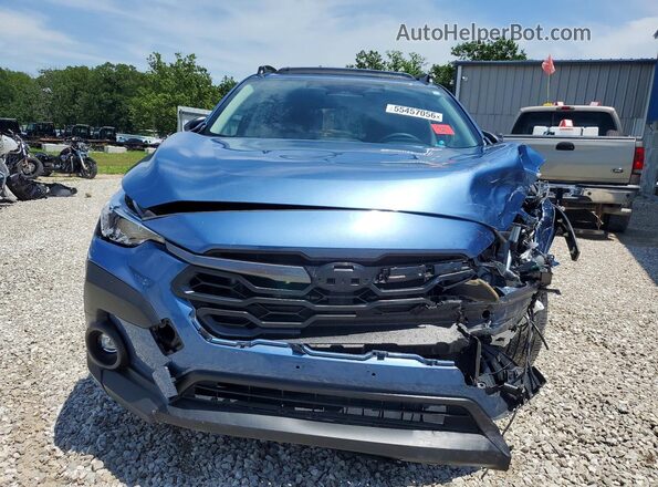 JF2GUADC0RH398405 2024 SUBARU CROSSTREK Blue წინა ხედი