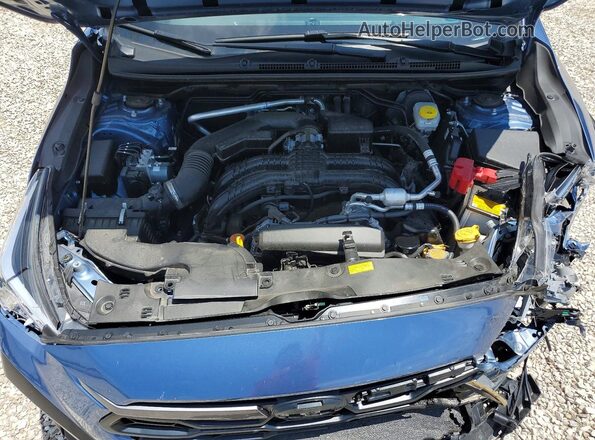 JF2GUADC0RH398405 2024 SUBARU CROSSTREK Blue ძრავის განყოფილების ხედი