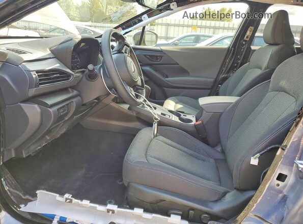 JF2GUADC0RH894093 2024 SUBARU CROSSTREK Черный Вид салона спереди