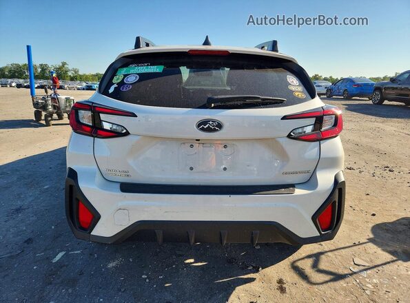 JF2GUADC1R8213858 2024 SUBARU CROSSTREK Белый Вид сзади