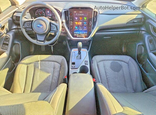 JF2GUADC1RH337693 2024 SUBARU CROSSTREK Blue Առջևի վահանակի տեսք