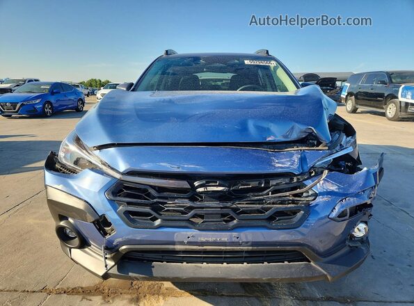 JF2GUADC1RH337693 2024 SUBARU CROSSTREK Blue Դիմացի տեսք