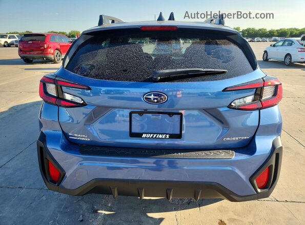 JF2GUADC1RH337693 2024 SUBARU CROSSTREK Blue Հետևի տեսք