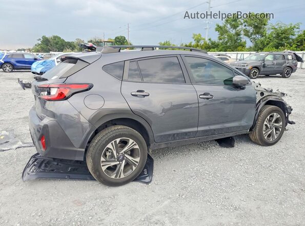 JF2GUADC1RH380060 2024 SUBARU CROSSTREK Gray Задня права чверть
