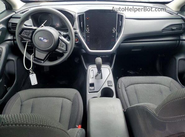 JF2GUADC1RH380060 2024 SUBARU CROSSTREK Gray Вид панелі приладів