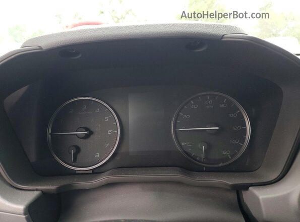 JF2GUADC1RH380060 2024 SUBARU CROSSTREK Gray Вид щитка приладів