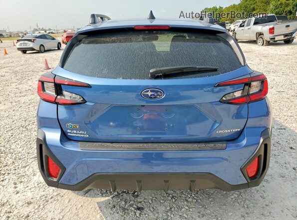 JF2GUADC1RH908924 2024 SUBARU CROSSTREK Blue Rear view
