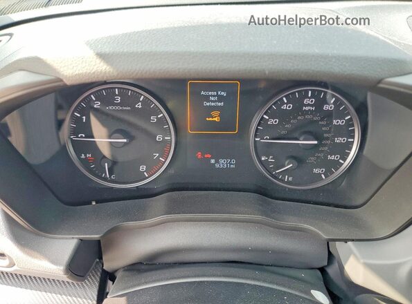 JF2GUADC1RH908924 2024 SUBARU CROSSTREK Blue Instrument cluster view