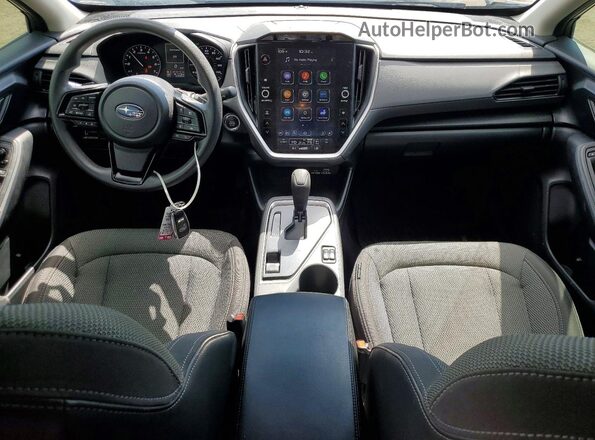 JF2GUADC2R8299083 2024 SUBARU CROSSTREK White წინა პანელის ხედი