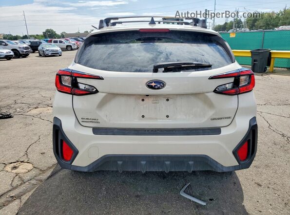 JF2GUADC2R8299083 2024 SUBARU CROSSTREK White უკანა ხედი