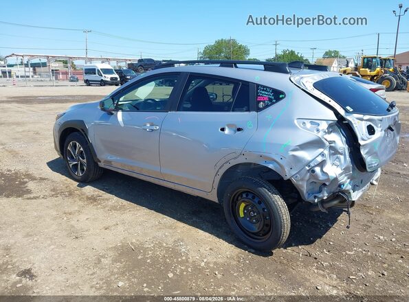 JF2GUADC2R8886657 2024 SUBARU CROSSTREK Silver Tył lewy