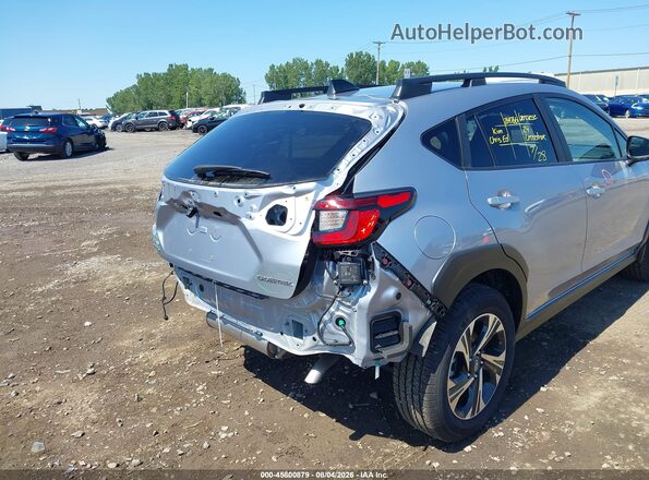 JF2GUADC2R8886657 2024 SUBARU CROSSTREK Silver Widok z przodu