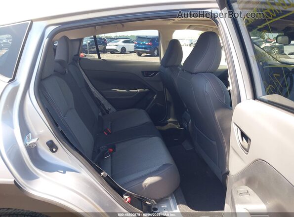 JF2GUADC2R8886657 2024 SUBARU CROSSTREK Silver Widok naklejki z numerem VIN
