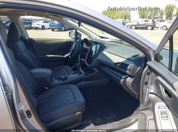 JF2GUADC2R8886657 2024 SUBARU CROSSTREK Silver Widok wnętrza z przodu