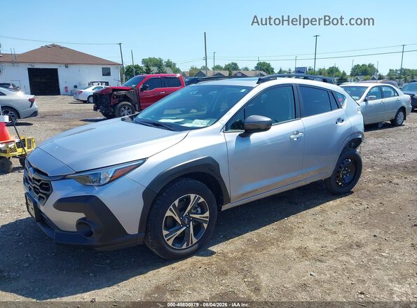 JF2GUADC2R8886657 2024 SUBARU CROSSTREK Silver Przód lewy