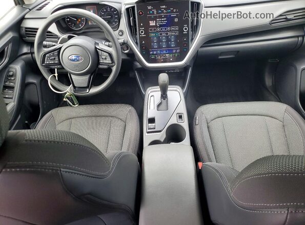 JF2GUADC2RH204778 2024 SUBARU CROSSTREK Черный Вид панели приборов