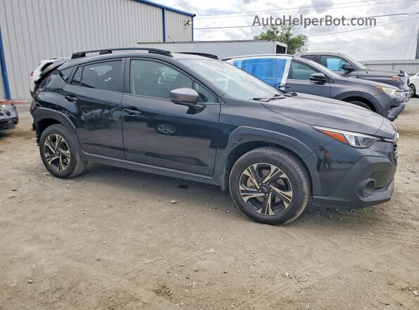 JF2GUADC2RH204778 2024 SUBARU CROSSTREK Черный Передняя правая четверть