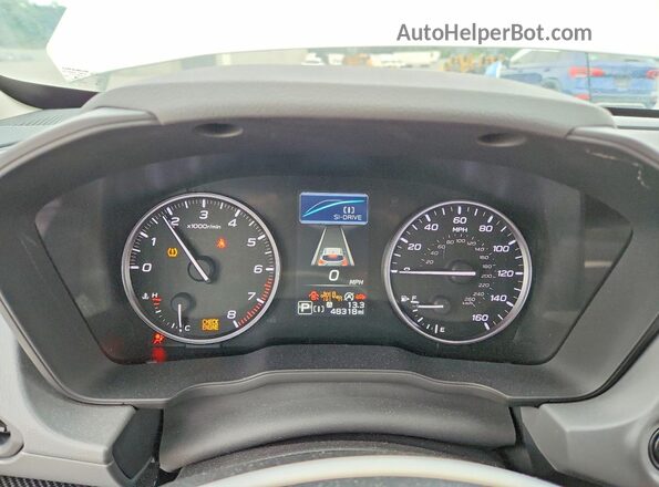 JF2GUADC2RH211648 2024 SUBARU CROSSTREK White ხელსაწყოთა პანელის ხედი