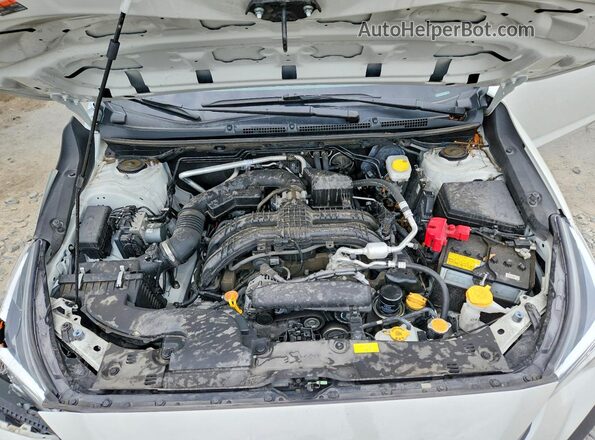 JF2GUADC2RH211648 2024 SUBARU CROSSTREK White ძრავის განყოფილების ხედი