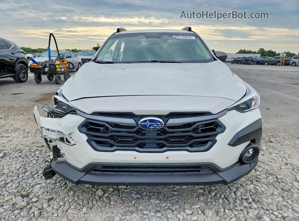 JF2GUADC2RH211648 2024 SUBARU CROSSTREK White წინა ხედი