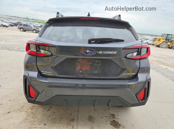 JF2GUADC2RH277665 2024 SUBARU CROSSTREK Серый Вид сзади