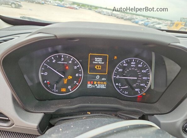 JF2GUADC2RH277665 2024 SUBARU CROSSTREK Серый Вид щитка приборов
