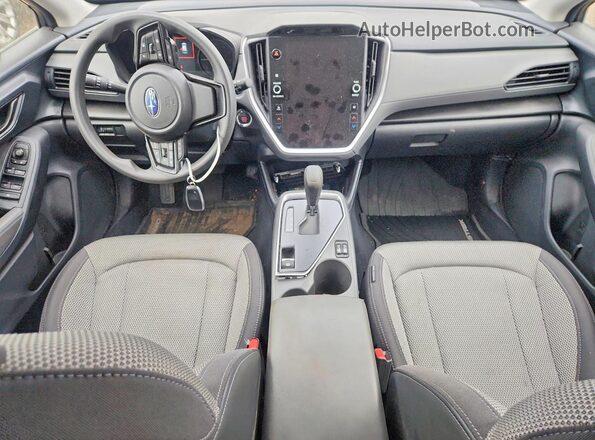 JF2GUADC3R8212033 2024 SUBARU CROSSTREK Gray წინა პანელის ხედი