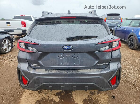JF2GUADC3R8212033 2024 SUBARU CROSSTREK Gray უკანა ხედი