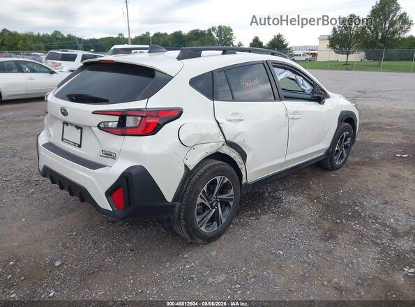 JF2GUADC3R8224909 2024 SUBARU CROSSTREK White უკანა მარჯვენა