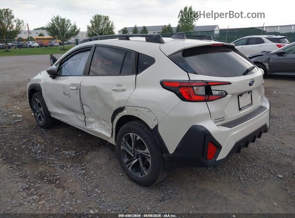 JF2GUADC3R8224909 2024 SUBARU CROSSTREK White უკანა მარცხენა