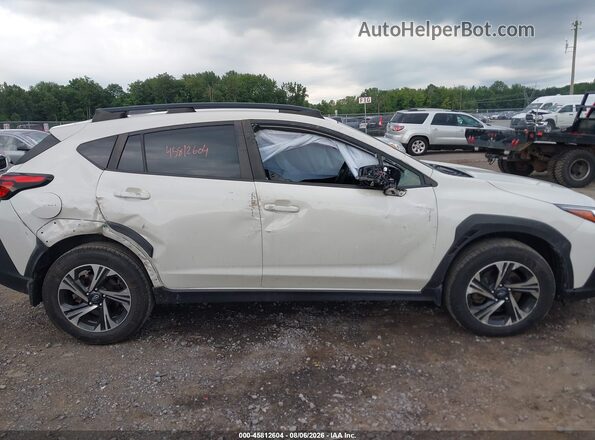 JF2GUADC3R8224909 2024 SUBARU CROSSTREK White წინა ხედი