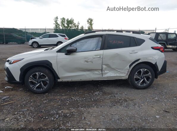 JF2GUADC3R8224909 2024 SUBARU CROSSTREK White სალონის 360-გრადუსიანი ხედი