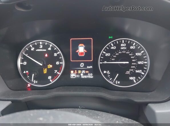 JF2GUADC3R8224909 2024 SUBARU CROSSTREK White უკანა სავარძლების ხედი