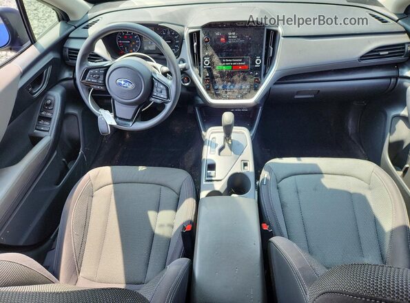 JF2GUADC3R8367309 2024 SUBARU CROSSTREK Blue Vista del salpicadero