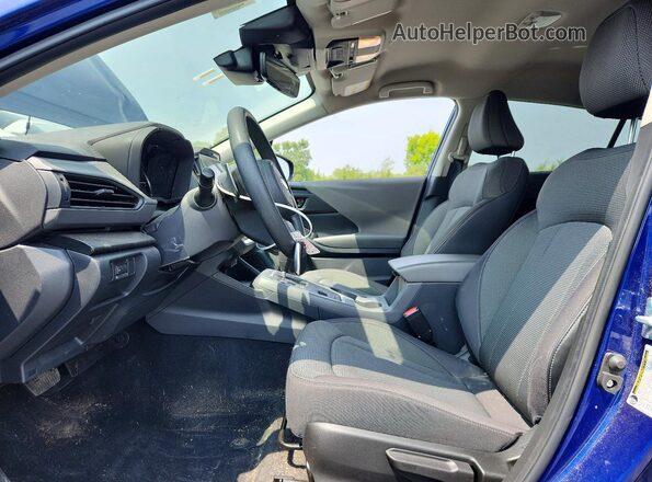 JF2GUADC3R8367309 2024 SUBARU CROSSTREK Blue Vista interior delantera