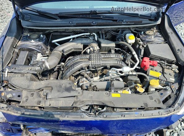 JF2GUADC3R8367309 2024 SUBARU CROSSTREK Blue Vista del compartimento del motor